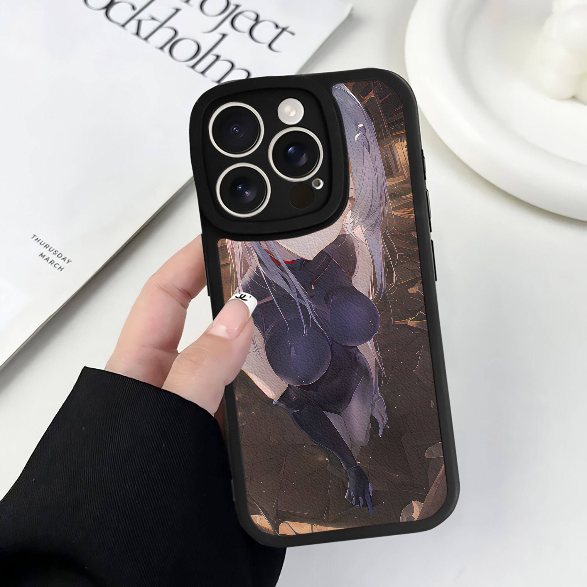 （画像用） EVA 新世紀エヴァンゲリオン 【iPhone 16シリーズ対応】シリコンスマホケース（レザー調） 材質：シリコン